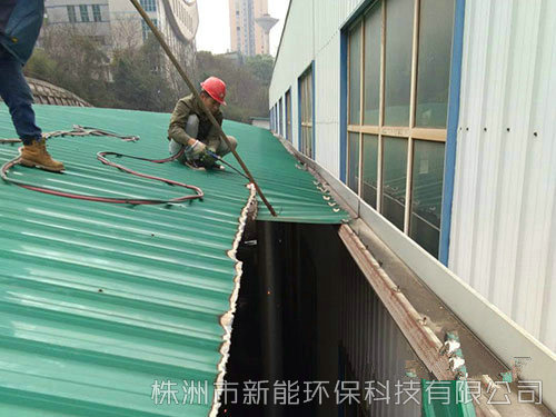 鋼構(gòu)廠房拆除、回收 (2)